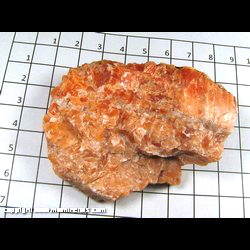 Mineral Specimen: Calcite from Bancroft area, Ontario, Canada