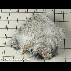 Mineral Specimen: Riebeckite variety Crocidolite from Blue Hole Mine, Robertstown, North Mt Lofty Ranges, South Australia, Australia Mineral Specimen: Riebeckite variety Crocidolite from Blue Hole Mine, Robertstown, North Mt Lofty Ranges, South Australia, Australia