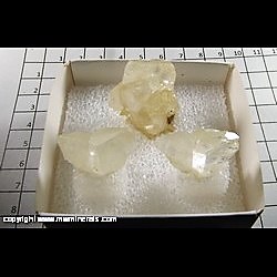 Mineral Specimen: Calcite Twins from Ocotillo, Imperial Co, California Mineral Specimen: Calcite Twins from Ocotillo, Imperial Co, California