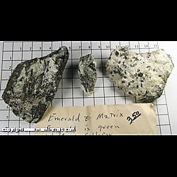 Mineral Specimen: Emerald, Schorl Tourmaline, Albite, Biotite (3 pieces - 1 piece with no Emerald) from Big Crabtree Emerald Mine, Spruce Pine, Spruce Pine Dist, Mitchell Co, North Carolina Mineral Specimen: Emerald, Schorl Tourmaline, Albite, Biotite (3 pieces - 1 piece with no Emerald) from Big Crabtree Emerald Mine, Spruce Pine, Spruce Pine Dist, Mitchell Co, North Carolina