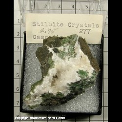 Mineral Specimen: Stilbite from Cascade, Oregon