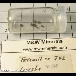 Mineral Specimen: Fersmite from Lueshe, Dem. Rep. of Congo Mineral Specimen: Fersmite from Lueshe, Dem. Rep. of Congo