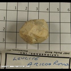 Minerals Specimen: Leucite from Parco Chigi, Ariccia, Alban Hills, Rome Province, Latium, Italy Minerals Specimen: Leucite from Parco Chigi, Ariccia, Alban Hills, Rome Province, Latium, Italy