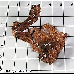 Mineral Specimen: Copper variety Sheet from Keweenaw Peninsula, Michgain