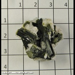 Minerals Specimen: Epidote, Quartz from Capelinha, Jequitinhonha Valley, Minas Gerais, Brazil Minerals Specimen: Epidote, Quartz from Capelinha, Jequitinhonha Valley, Minas Gerais, Brazil