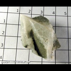 Mineral Specimen: Adularia, Chlorite from Graubunden, Switzerland