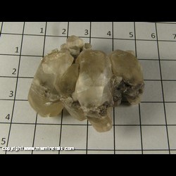 Minerals Specimen: Calcite from Van Pool Mine, Picher Field, Tri-State District, Ottawa Co, Oklahoma Minerals Specimen: Calcite from Van Pool Mine, Picher Field, Tri-State District, Ottawa Co, Oklahoma