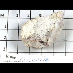 Mineral Specimen: Fluorite (micro cubic crystals) on Quartz from New Method Mine, Amboy, Bristol Mts, San Bernardino Co, California Mineral Specimen: Fluorite (micro cubic crystals) on Quartz from New Method Mine, Amboy, Bristol Mts, San Bernardino Co, California