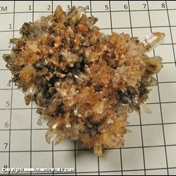Mineral Specimen: Creedite from Mina Navidad, Abasolo, Durango, Mexico Mineral Specimen: Creedite from Mina Navidad, Abasolo, Durango, Mexico