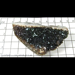 Mineral Specimen: Calcite, Iridescent from from a coal strip mine near Knoxville, Marion Co, Iowa Mineral Specimen: Calcite, Iridescent from from a coal strip mine near Knoxville, Marion Co, Iowa