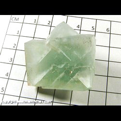 Mineral Specimen: Fluorite - LW Fluorescent from Castle Dome dist, Yuma Co, Arizona Mineral Specimen: Fluorite - LW Fluorescent from Castle Dome dist, Yuma Co, Arizona