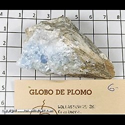 Mineral Specimen: Wollastonite-2m from Crestmore, Riverside Co,  California