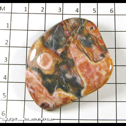 Mineral Specimen: Flint variety: Ohio Rainbow from John Nethers property, Flint Ridge, Hopewell Twp., Muskingum Co., Ohio Mineral Specimen: Flint variety: Ohio Rainbow from John Nethers property, Flint Ridge, Hopewell Twp., Muskingum Co., Ohio