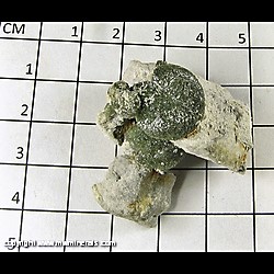 Mineral Specimen: Wavellite from Montgomery Co, Arkansas Mineral Specimen: Wavellite from Montgomery Co, Arkansas