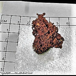 Mineral Specimen: Copper Crystals from Ray Mine, Pinal Co, Arizona Mineral Specimen: Copper Crystals from Ray Mine, Pinal Co, Arizona