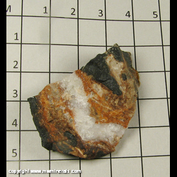 Mineral Specimen: Tinzenite from Gambatesa Mine, Reppia, Graveglia Valley, Ne, Genova Province, Liguria, Italy
