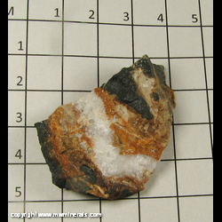 Mineral Specimen: Tinzenite from Gambatesa Mine, Reppia, Graveglia Valley, Ne, Genova Province, Liguria, Italy Mineral Specimen: Tinzenite from Gambatesa Mine, Reppia, Graveglia Valley, Ne, Genova Province, Liguria, Italy
