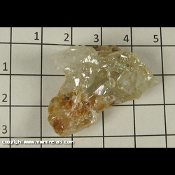Mineral Specimen: Quartz, Iridescent from Erongo Mountain, Erongo, Namibia Mineral Specimen: Quartz, Iridescent from Erongo Mountain, Erongo, Namibia