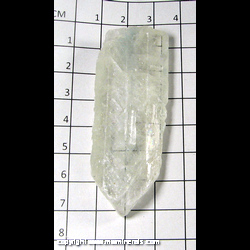 Mineral Specimen: Celestine from Maybee, Michigan Mineral Specimen: Celestine from Maybee, Michigan