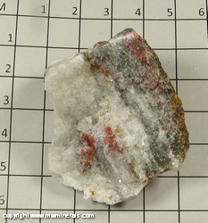 Mineral Specimen: Gilespite in Quartz from Mina La Madrelena, Tres Pozos, Mun. de Tecate, Baja California, Mexico Mineral Specimen: Gilespite in Quartz from Mina La Madrelena, Tres Pozos, Mun. de Tecate, Baja California, Mexico