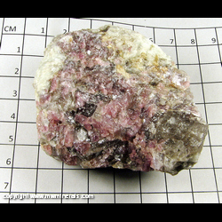 Minerals Specimen: Tourmaline, Lepidolite, Smoky Quartz, Albite from Oxford Co, Maine Minerals Specimen: Tourmaline, Lepidolite, Smoky Quartz, Albite from Oxford Co, Maine