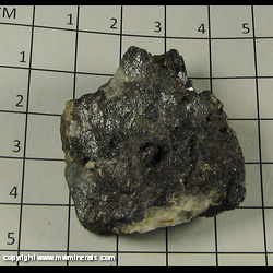 Mineral Specimen: Bixbyite from Ultevis, Lappland, Sweden Mineral Specimen: Bixbyite from Ultevis, Lappland, Sweden