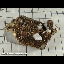 Minerals Specimen: Calciite, Two Generations from Oskaloosa coal mines, Mahaska Co, Iowa Minerals Specimen: Calciite, Two Generations from Oskaloosa coal mines, Mahaska Co, Iowa