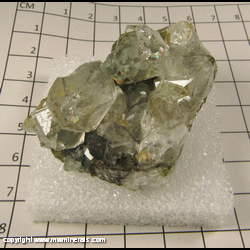 Mineral Specimen: Quartz with Unidentified Inclusions from Florrisant area, Teller Co.,, Colorado