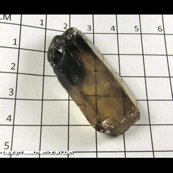 Mineral Specimen: Smoky Quartz (not terminated) from Uri, Switzerland