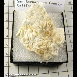 Mineral Specimen: Calcite from Mohawk Mine, San Bernardino Co., California Mineral Specimen: Calcite from Mohawk Mine, San Bernardino Co., California