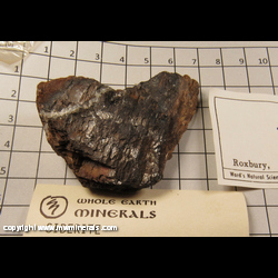 Mineral Specimen: Siderite from Roxbury, Litchfield Co., Connecticut