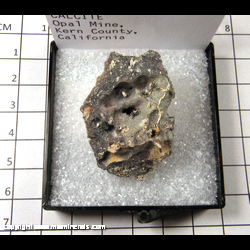 Mineral Specimen: Calcite from Opal Mine, Kern Co., California Mineral Specimen: Calcite from Opal Mine, Kern Co., California