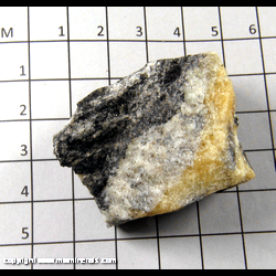 Mineral Specimen: Cancrinite, Nepheline, Pectolite, Eudialyte from Kirov Mine, Kukisvumchorr Mt, Khibiny Massif, Kola Peninsula, Murmanskaja Oblast', Northern Region, Russia