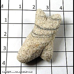 Mineral Specimen: Calcite variety Sand from Rattlesnake Butte, Jackson Co, South Dakota Mineral Specimen: Calcite variety Sand from Rattlesnake Butte, Jackson Co, South Dakota