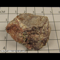 Mineral Specimen: Wickenburgite, Mimetite from Wickenburg, Mariposa Co, Arizona Mineral Specimen: Wickenburgite, Mimetite from Wickenburg, Mariposa Co, Arizona