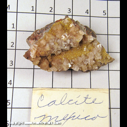 Mineral Specimen: Calcite from Mexico