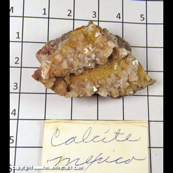 Mineral Specimen: Calcite from Mexico Mineral Specimen: Calcite from Mexico