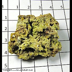 Mineral Specimen: Wulfenite on Mimetite from Mina Ojuela, Mapimi, Durango, Mexico Mineral Specimen: Wulfenite on Mimetite from Mina Ojuela, Mapimi, Durango, Mexico