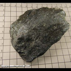 Mineral Specimen: Specular Hematite from Champion Mine, Champion, Marquette Co, Michigan Mineral Specimen: Specular Hematite from Champion Mine, Champion, Marquette Co, Michigan