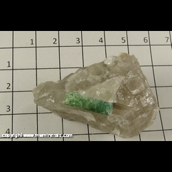 Mineral Specimen: Tourmaline in Quartz from Newry, Oxford Co, Maine Mineral Specimen: Tourmaline in Quartz from Newry, Oxford Co, Maine