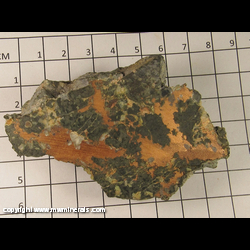 Mineral Specimen: Copper in Basalt from Keweenaw Peninsula, Michgain Mineral Specimen: Copper in Basalt from Keweenaw Peninsula, Michgain