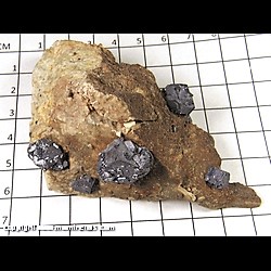 Mineral Specimen: Galena, Druze Quartz on Chert from Pitcher, Oklahoma