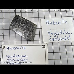 Mineral Specimen: Ankerite Cleavage from Selasvatn, Vegarshei, Aust-Agder, Norway