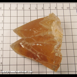 Mineral Specimen: Calcite from Pugh Quarry, Custar, Wood Co, Ohio (some light wear) Mineral Specimen: Calcite from Pugh Quarry, Custar, Wood Co, Ohio (some light wear)