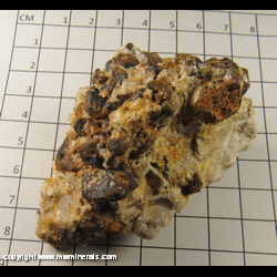 Minerals Specimen: Rutile Crystals, Quartz from Champion Mine, White Mountain, Laws, White Mts, Mono Co., California Minerals Specimen: Rutile Crystals, Quartz from Champion Mine, White Mountain, Laws, White Mts, Mono Co., California