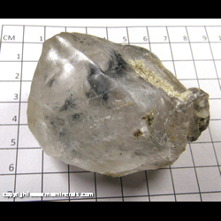 Mineral Specimen: Halite with Included Clay from Searles Lake, San Bernardino Co., California Mineral Specimen: Halite with Included Clay from Searles Lake, San Bernardino Co., California
