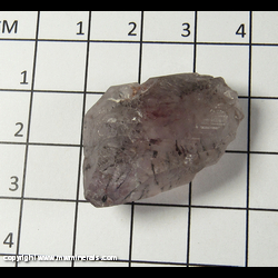 Mineral Specimen: Amethyst with Included Hematite from Minas Gerais, Brazil Mineral Specimen: Amethyst with Included Hematite from Minas Gerais, Brazil