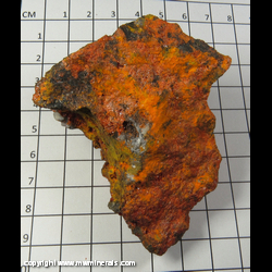 Mineral Specimen: Realgar and Orpiment from Getchell Mine, Humboldt Co, Nevada Mineral Specimen: Realgar and Orpiment from Getchell Mine, Humboldt Co, Nevada