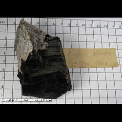 Mineral Specimen: Biotite from C. E. Mica Mine, North of Kingston, Ontario, Canada Mineral Specimen: Biotite from C. E. Mica Mine, North of Kingston, Ontario, Canada