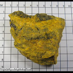 Mineral Specimen: Orpiment from Getchell Mine, Humboldt Co, Nevada Mineral Specimen: Orpiment from Getchell Mine, Humboldt Co, Nevada